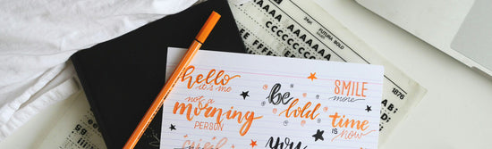 Maîtriser ses feutres pinceau Handlettering - Quels exercices?