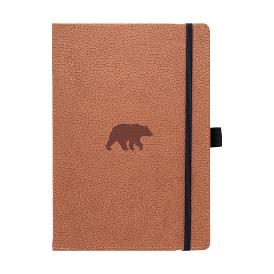 Dingbats Wildlife A5+ Brown Bear Notebook