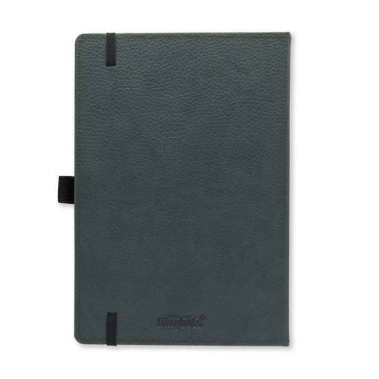 Dingbats Wildlife A5+ Green Deer Notebook