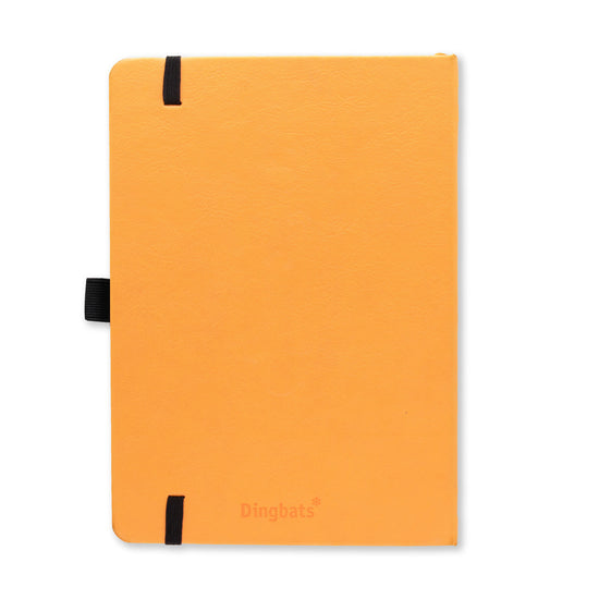 Dingbats Earth A5+ Tangerine Serengeti Notebook