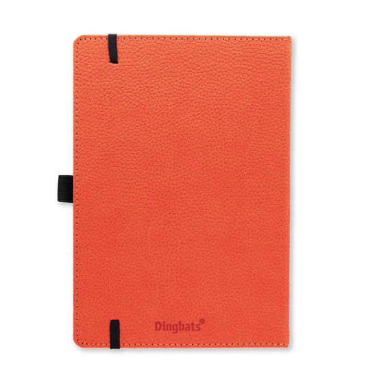 Dingbats Wildlife A5+ Orange Tiger Notebook