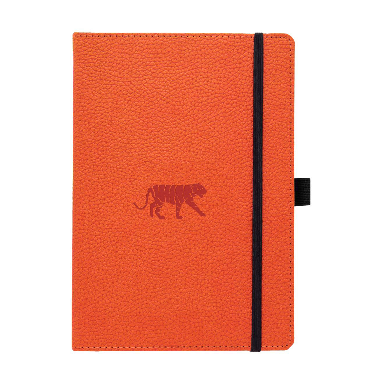 Dingbats Wildlife A5+ Orange Tiger Notebook