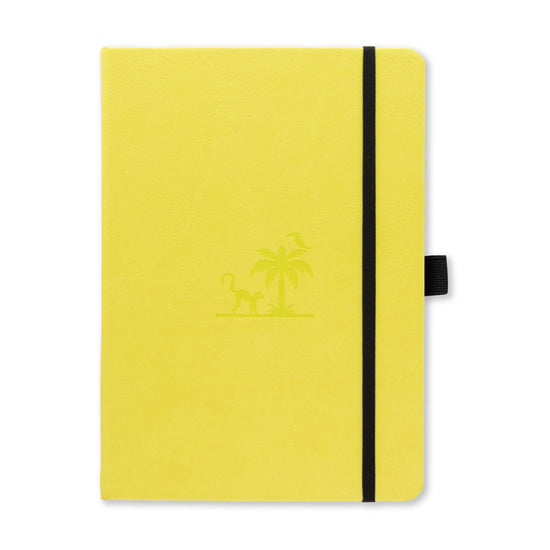 Dingbats Earth A5+ Lime Yasuni Notebook