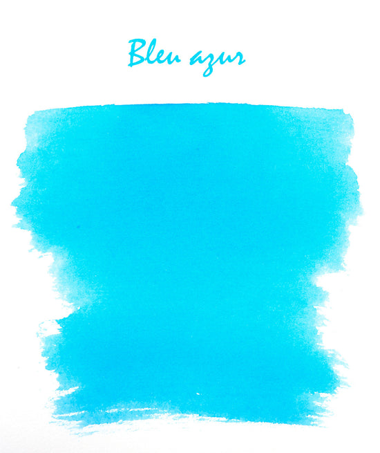 Echantillon d'encre Herbin Bleu Azur