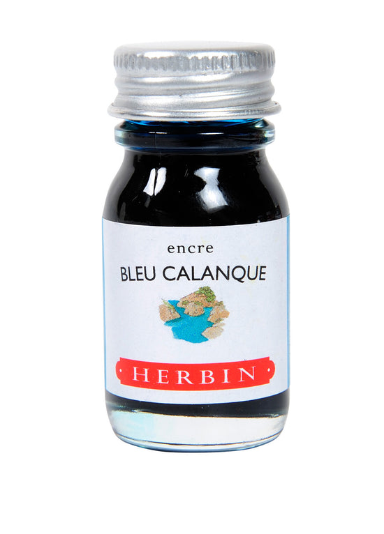 Flacon d'encre Herbin 10ml Bleu calanque