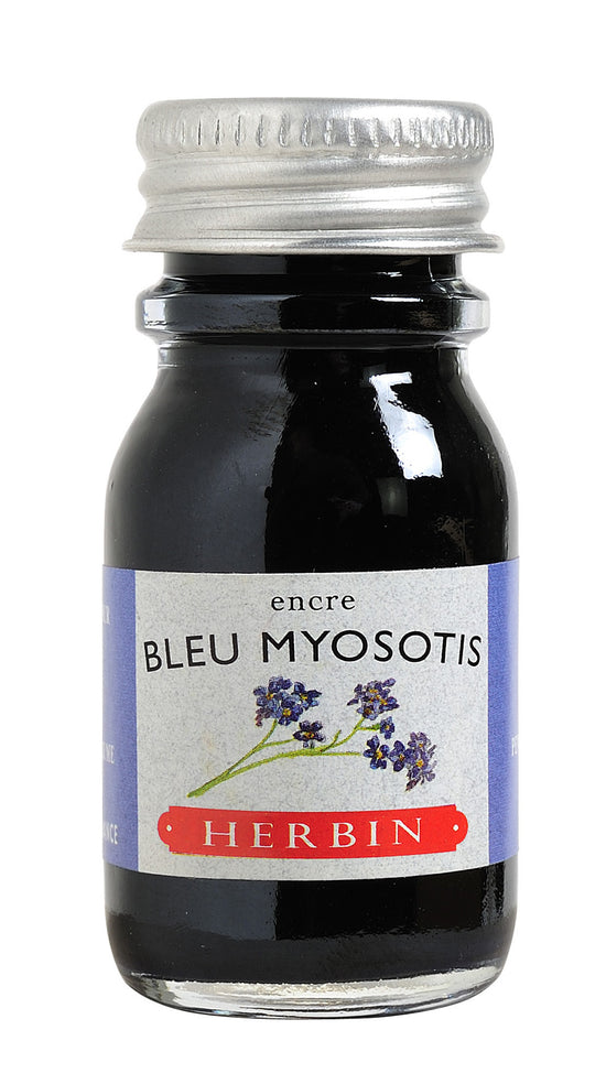 Flacon d'encre Herbin 10ml Bleu myosotis