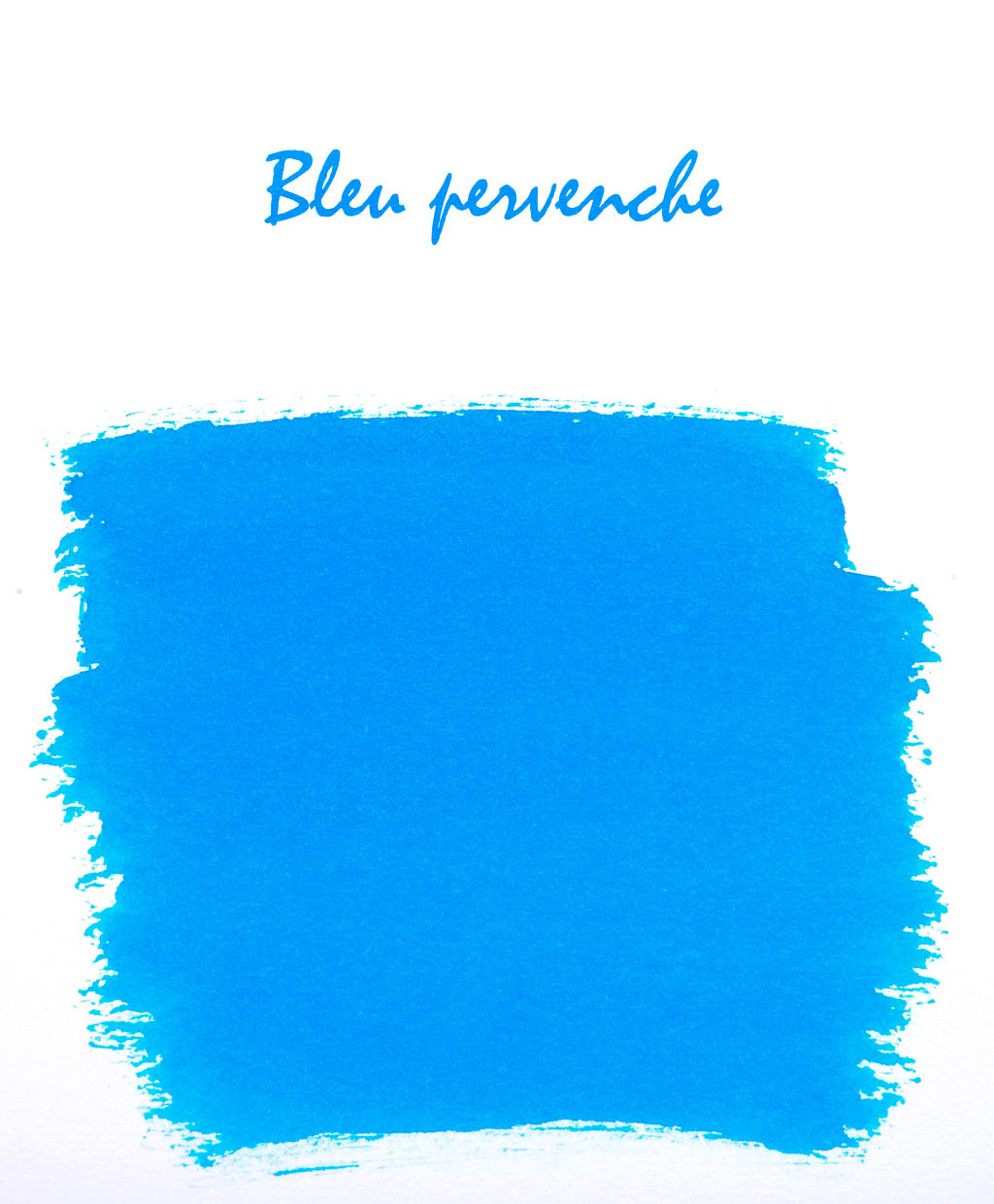 Echantillon d'encre Herbin Bleu pervenche