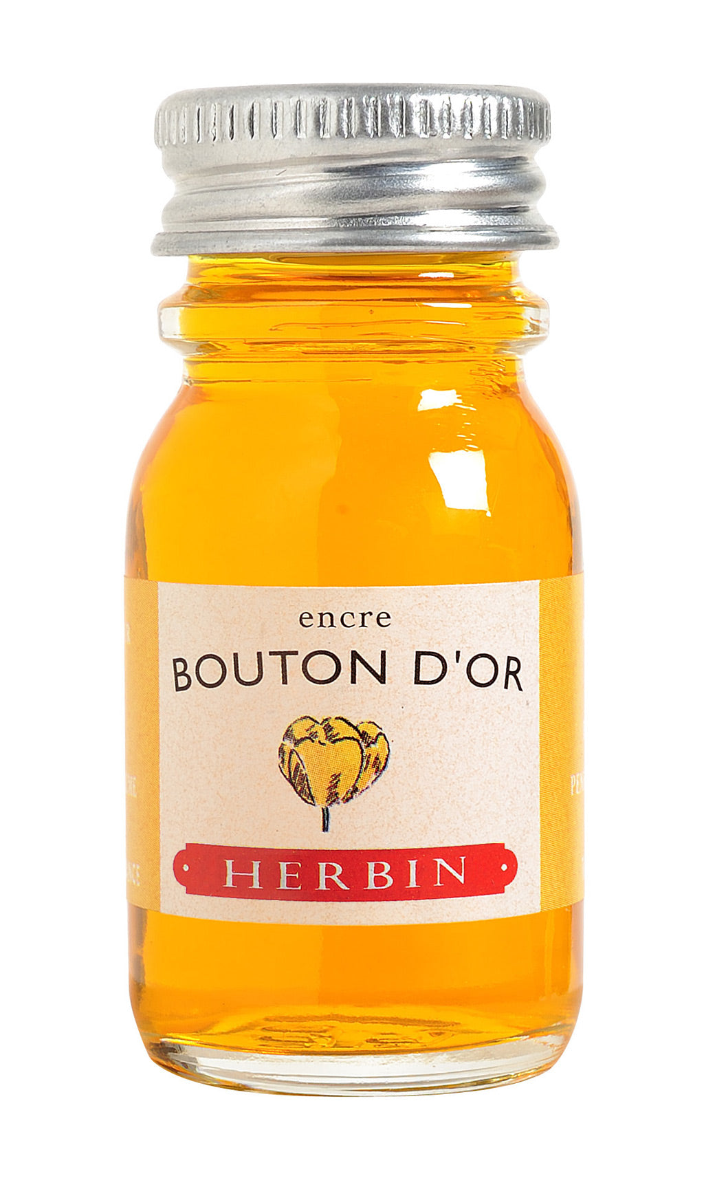 Flacon d'encre Herbin 10ml Bouton d'or