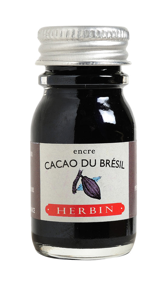 Flacon d'encre Herbin 10ml Cacao du Brésil