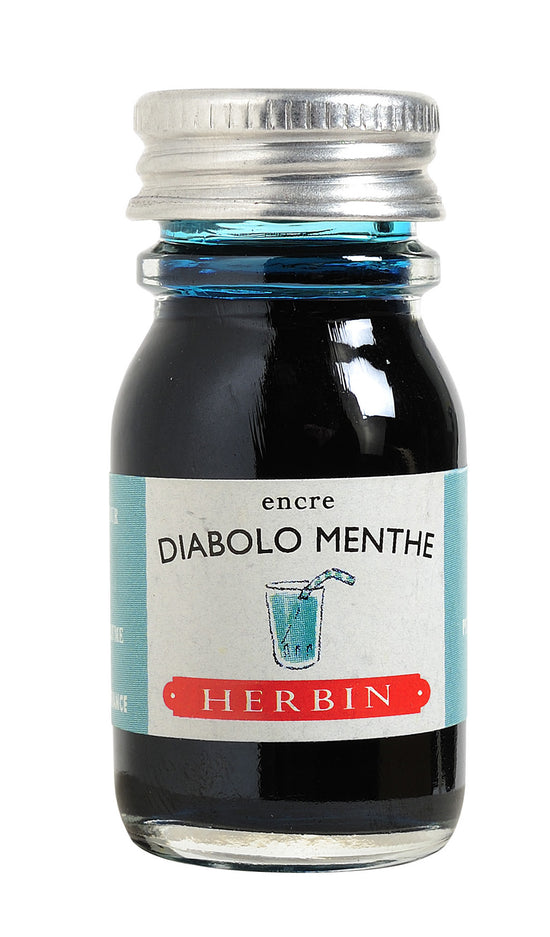 Flacon d'encre Herbin 10ml Diabolo menthe