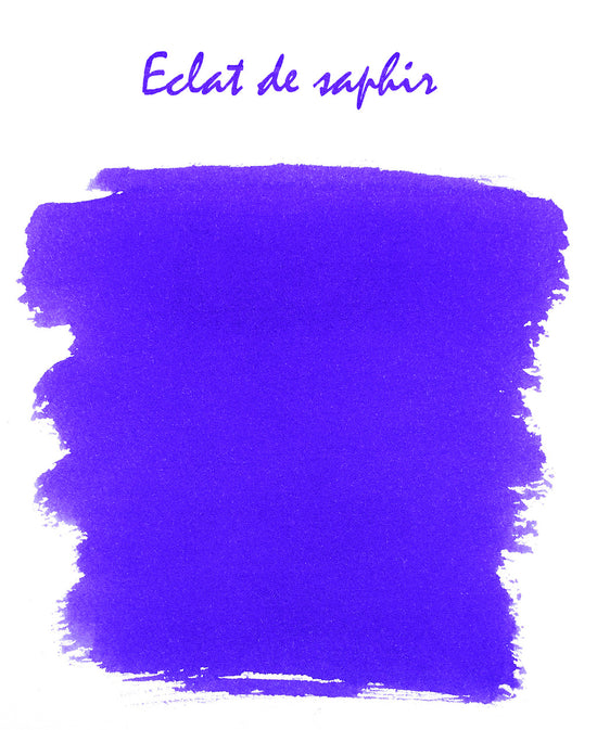 Echantillon d'encre Herbin Eclat de saphir