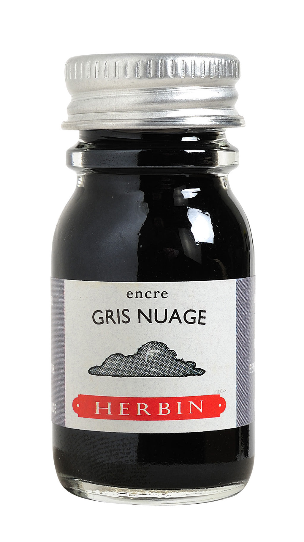 Flacon d'encre Herbin 10ml Gris nuage