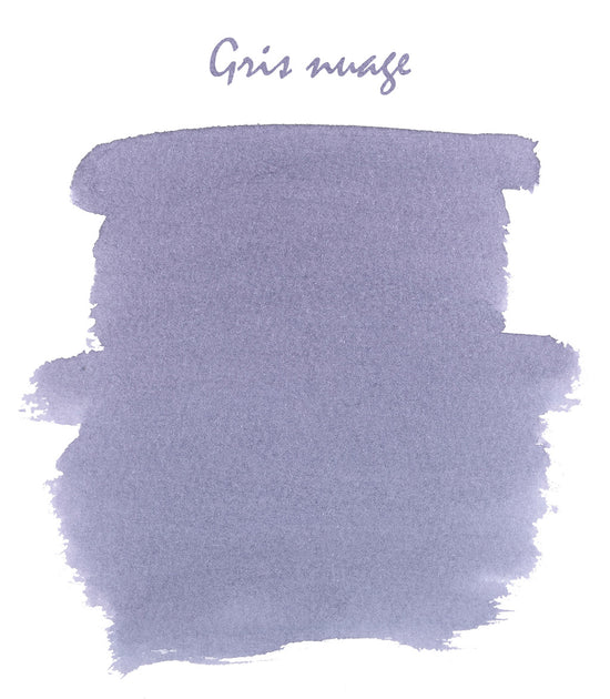 Echantillon d'encre Herbin Gris nuage