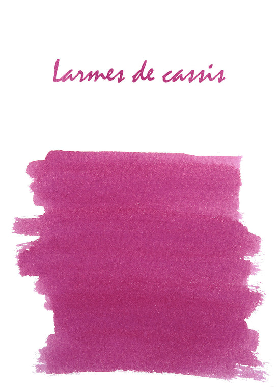 Echantillon d'encre Herbin Larmes de cassis