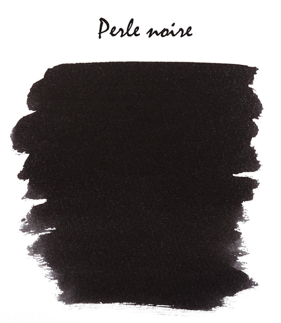 Echantillon d'encre Herbin Perle noire