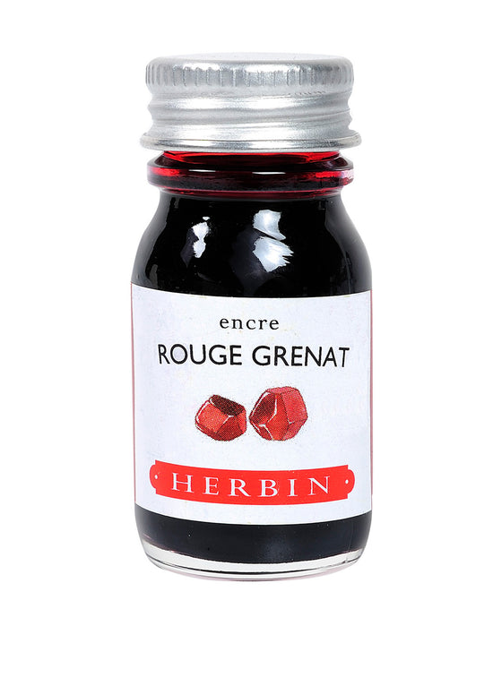 Flacon d'encre Herbin 10ml Rouge grenat