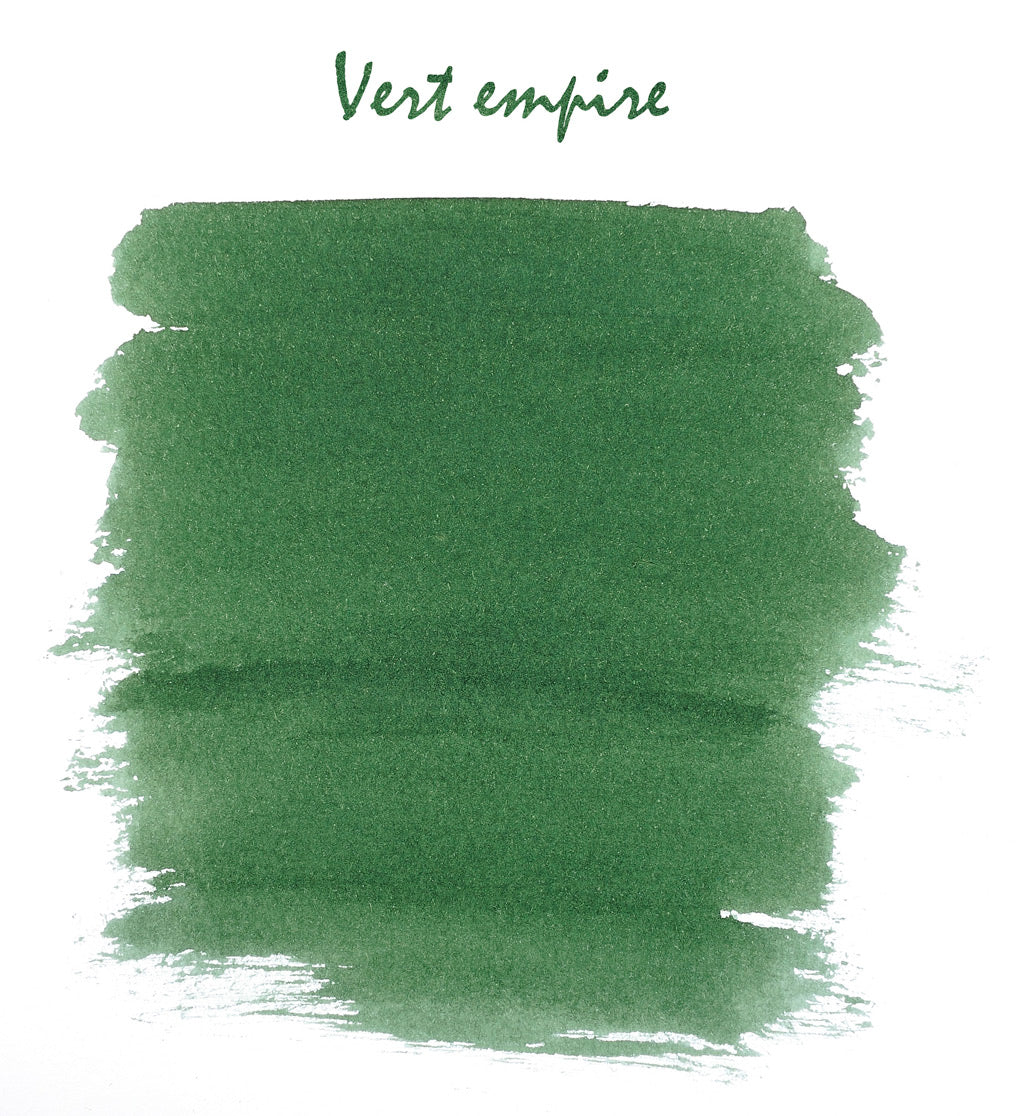 Echantillon d'encre Herbin Vert empire