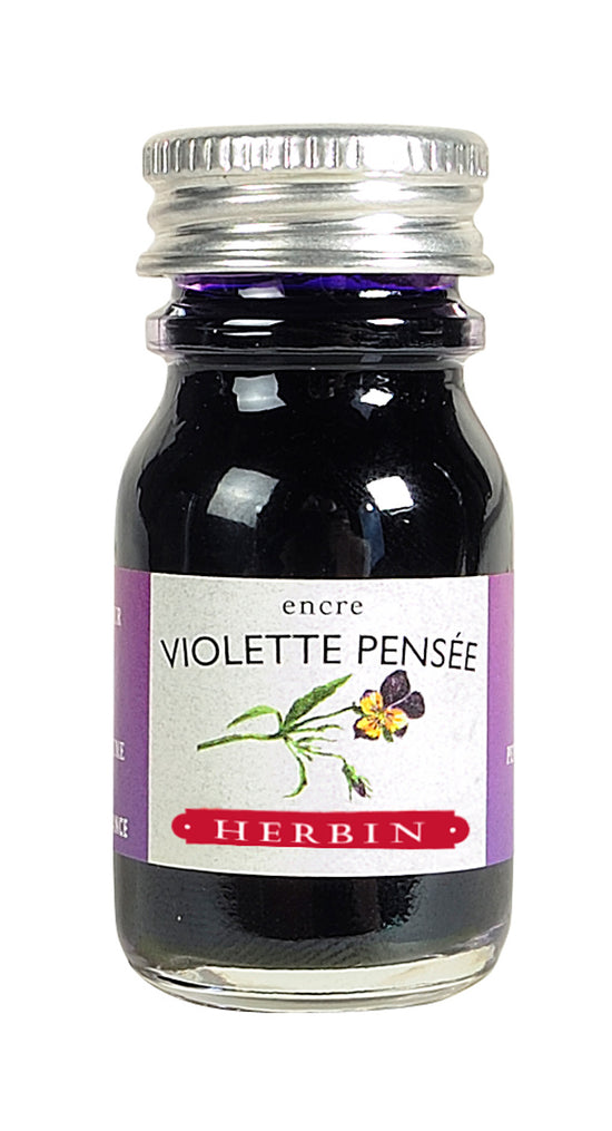 Flacon d'encre Herbin 10ml Violette pensée