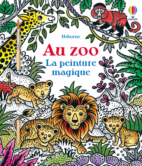 La peinture magique: Au zoo