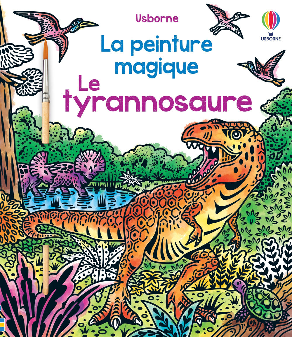 La peinture magique: Le tyrannosaure