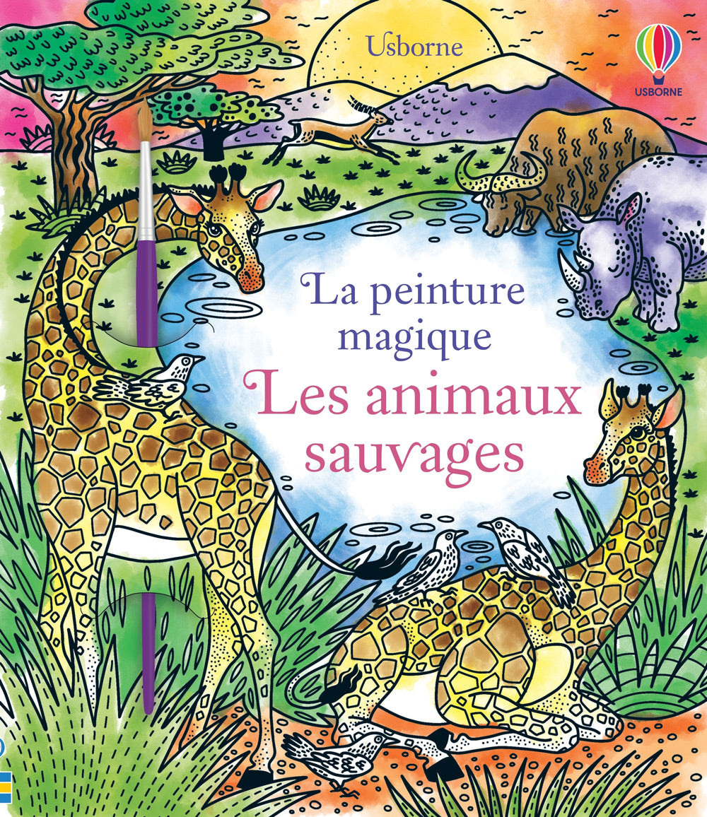 La peinture magique: Les animaux sauvages