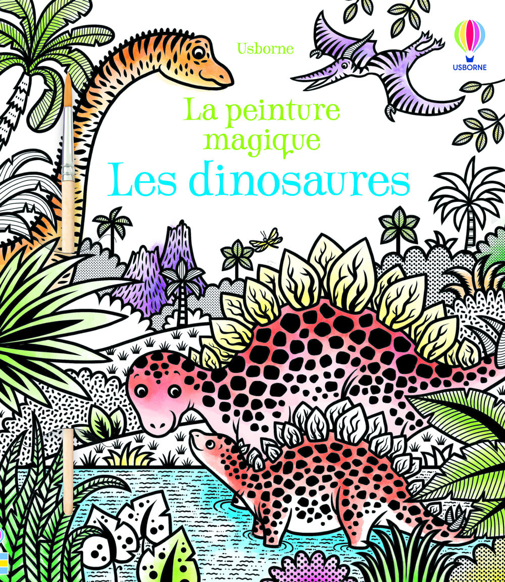 La peinture magique: Les dinosaures