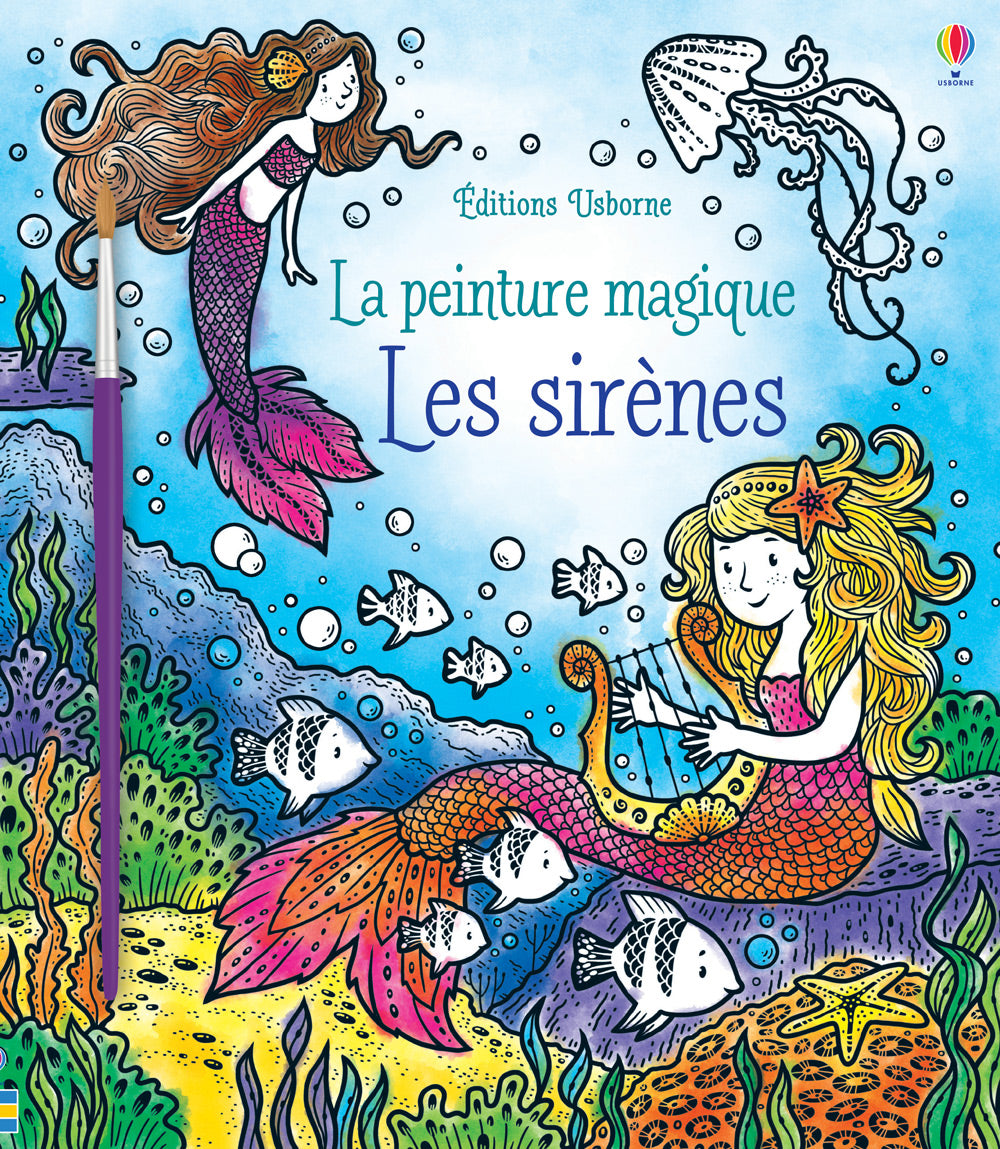 La peinture magique: Les sirènes