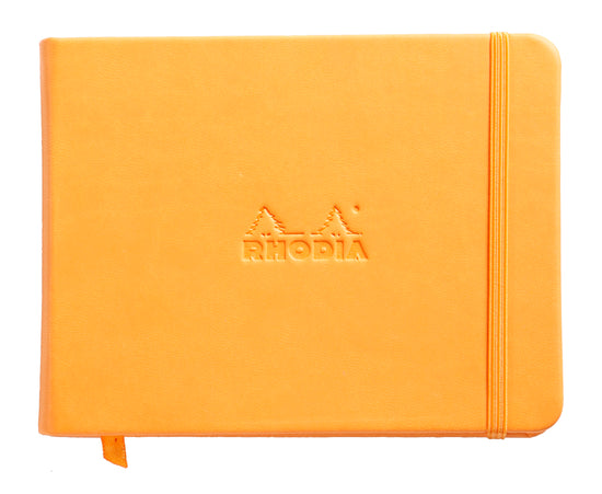 Webnotebook Rhodia 14x11 cm 192 pages DOT 90 g. (Orange)