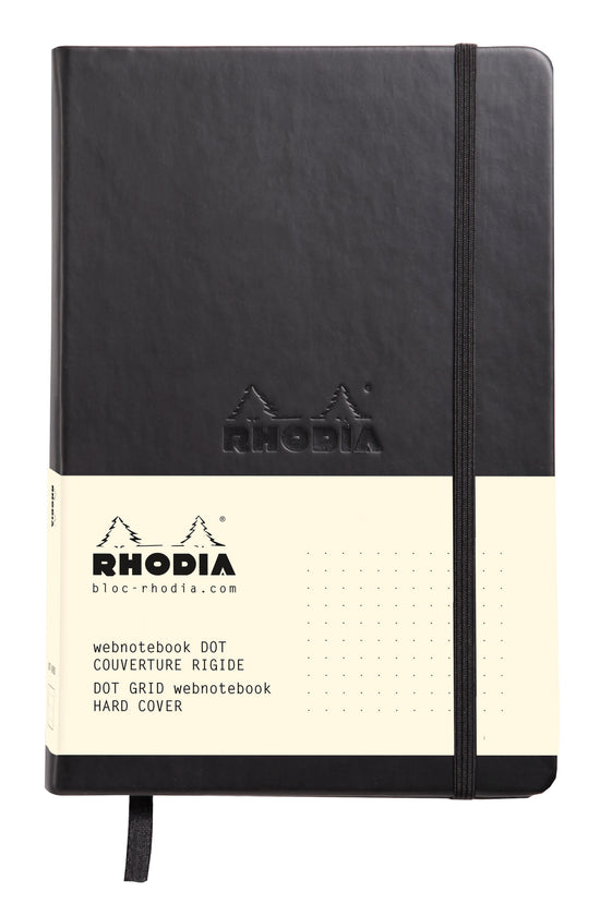 Webnotebook Rhodia A5 dot Noir